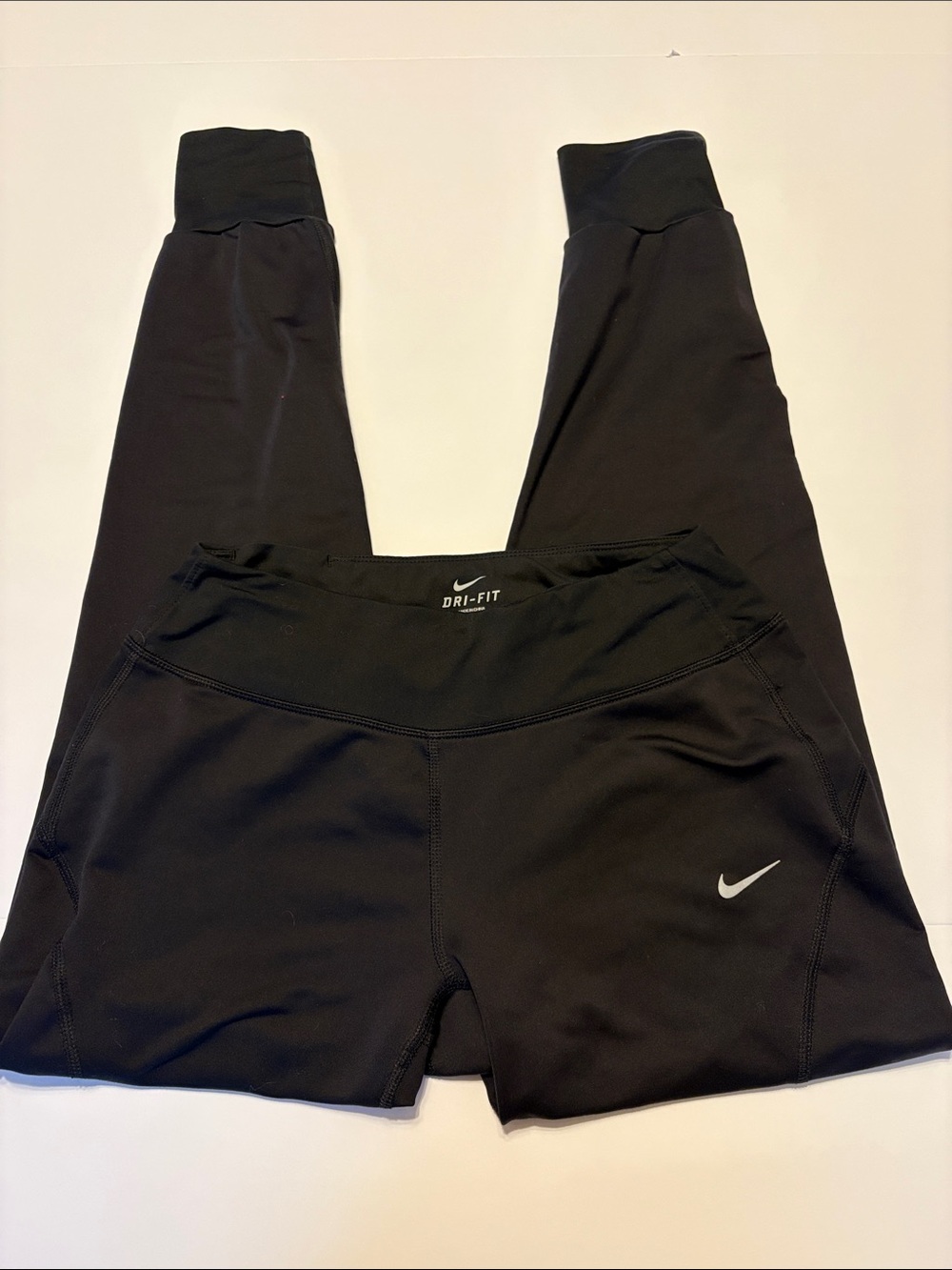 Nike Black Dri-FIT Women's Leggings with Reflective Swoosh